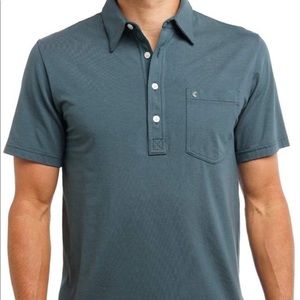 Teal Blue XL Criquet Short Sleeve Polo Shirt